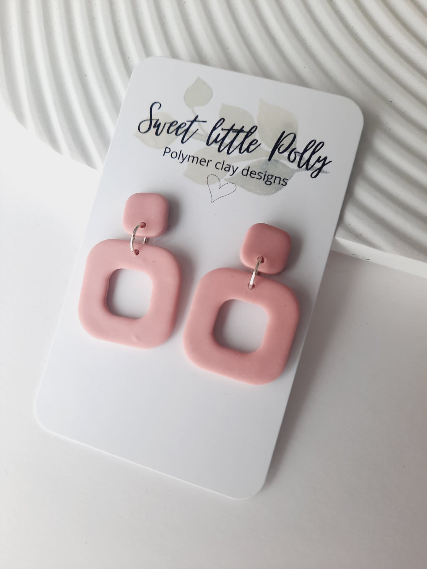 Retro Square Dangles