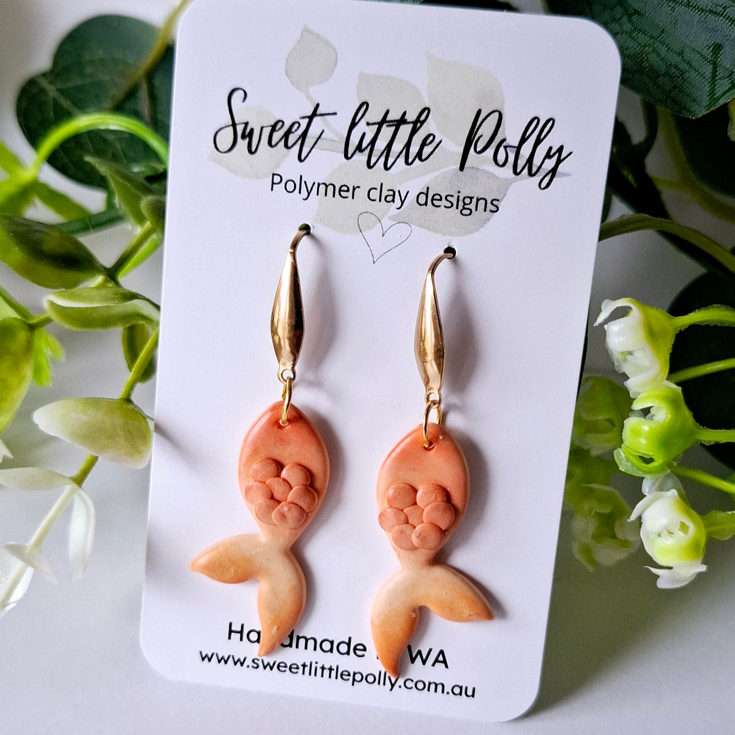 Fun Goldfish Earrings