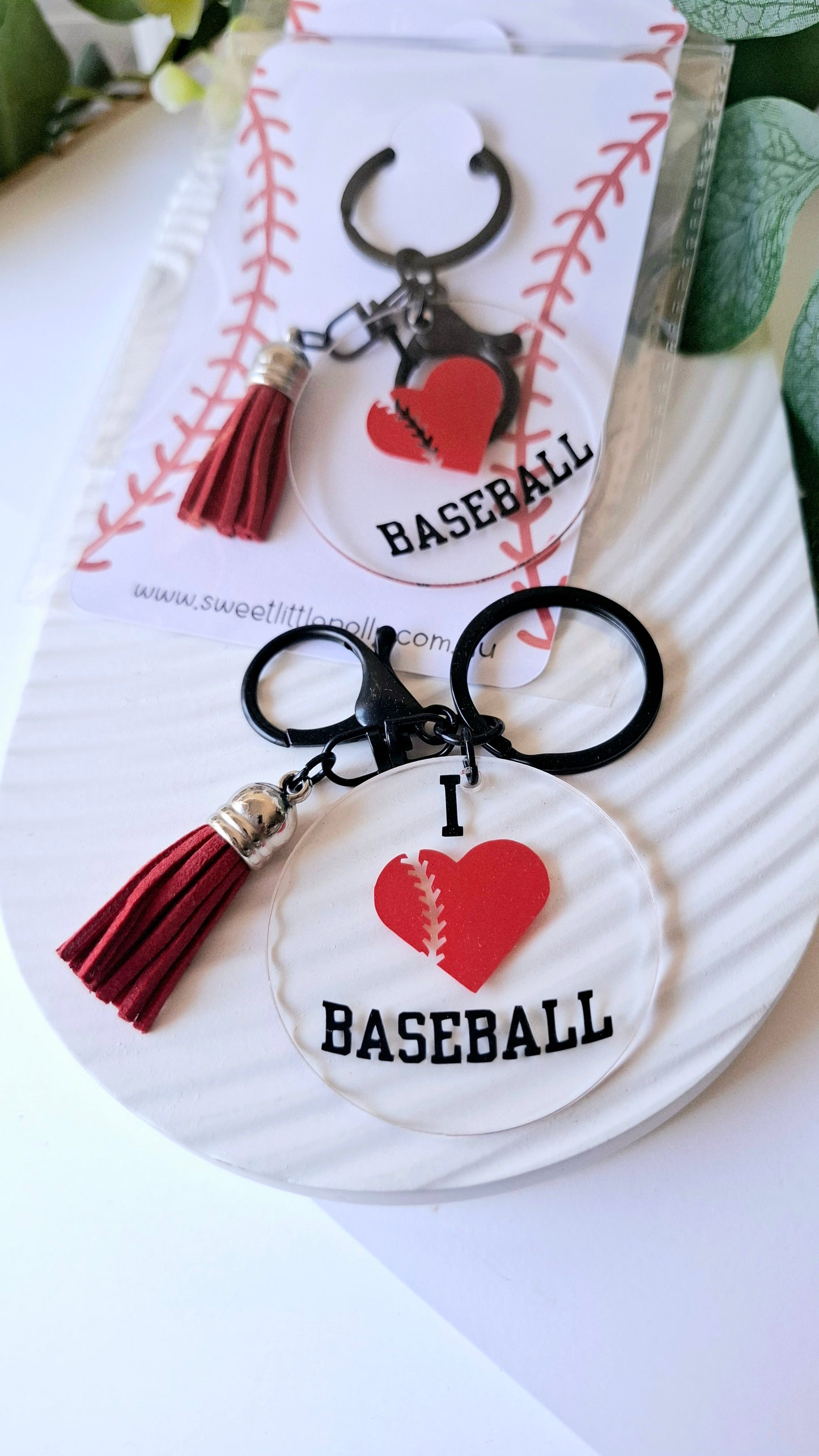 .Sport Keychain - Baseball