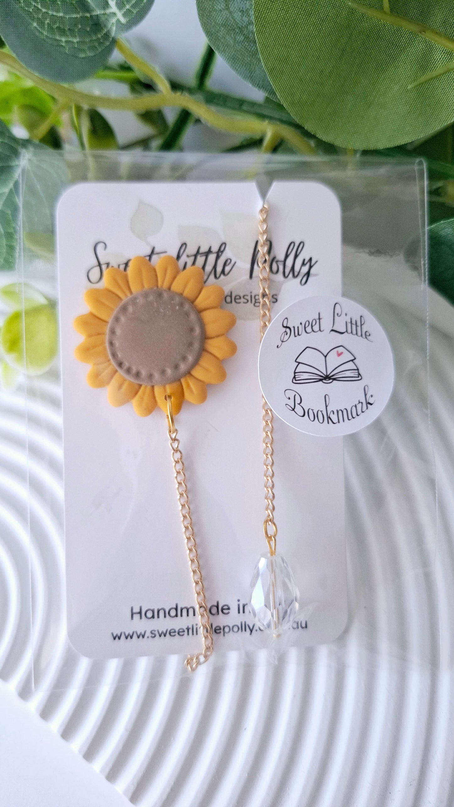 .Booklovers Rejoice! Handmade Bookmarks with faceted crystal