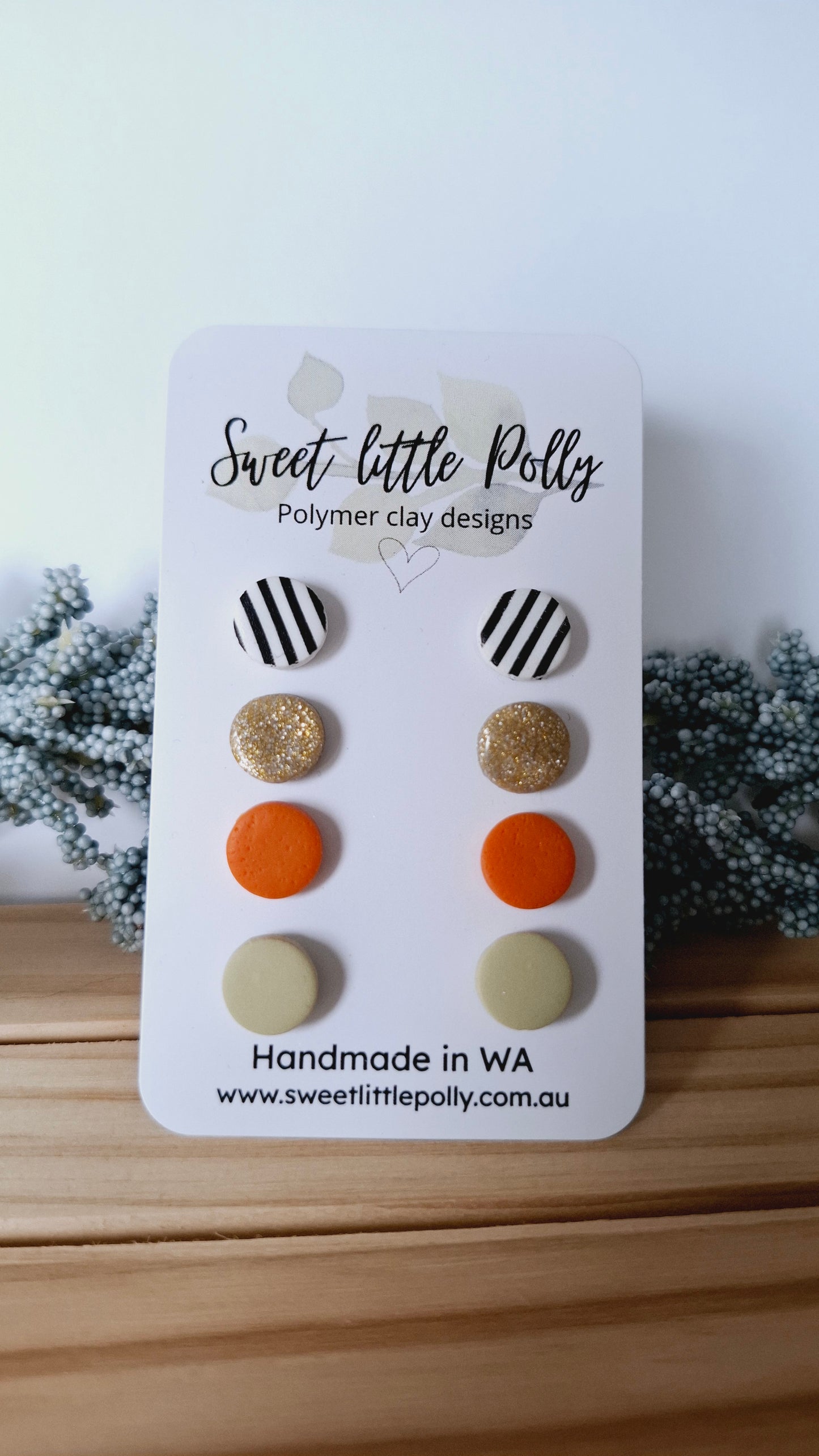 .Four Pair Stud Packs