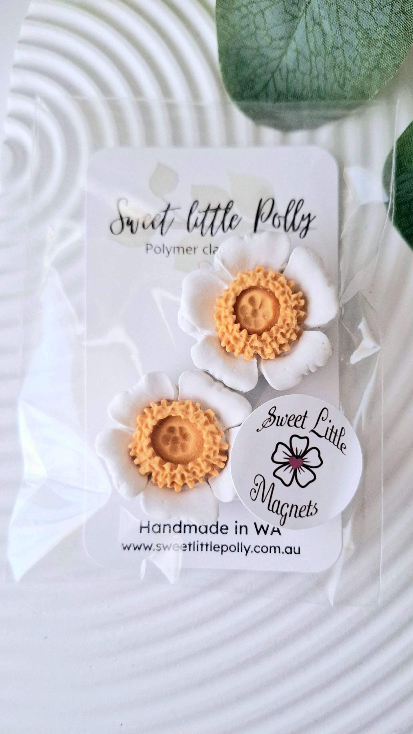 .Flower Magnet Pairs