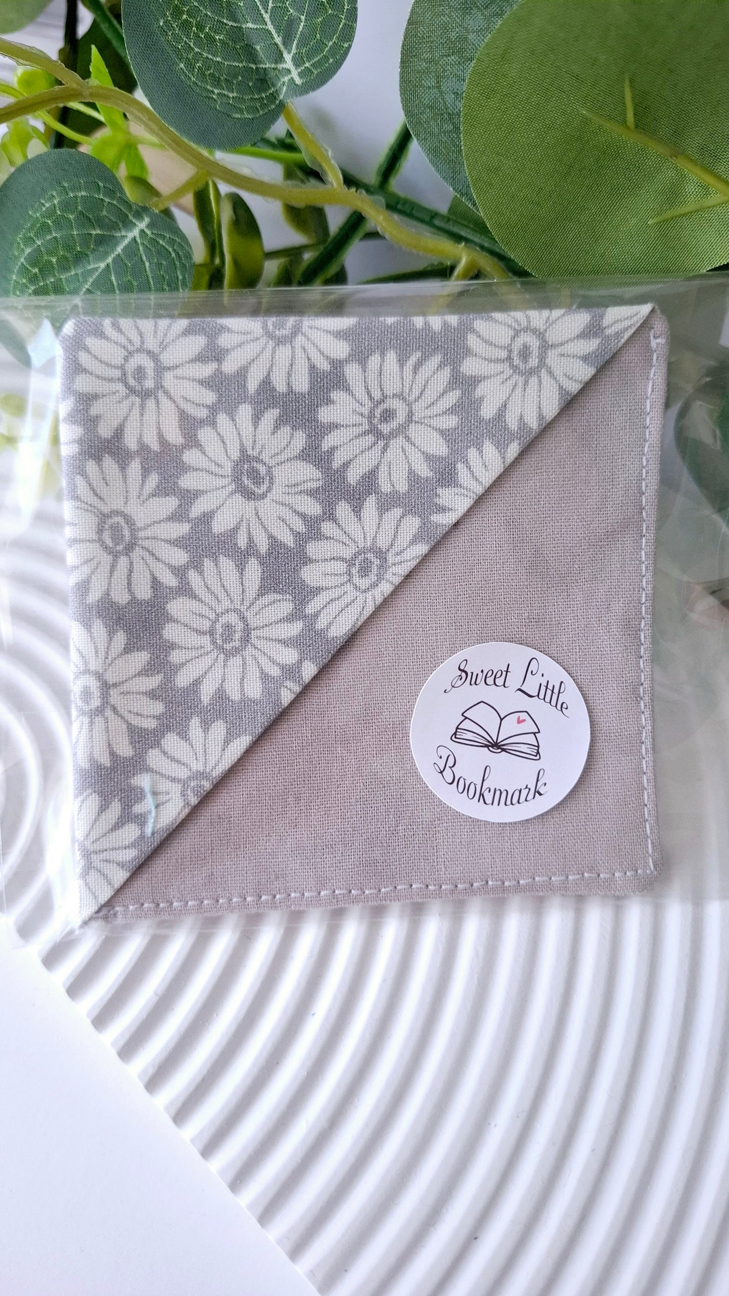 .Fabric Handmade Bookmark