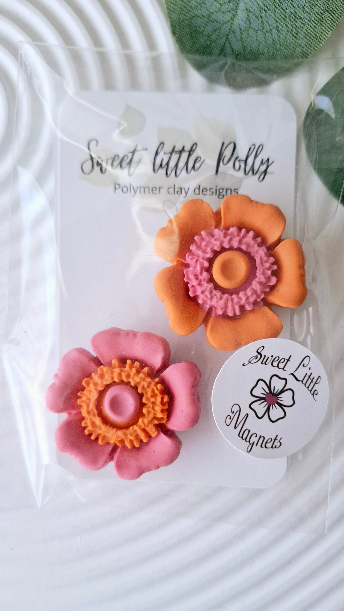 .Flower Magnet Pairs