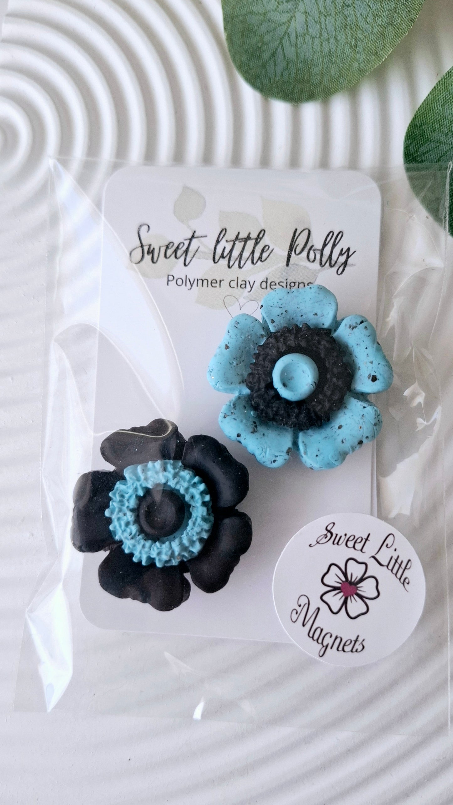 .Flower Magnet Pairs